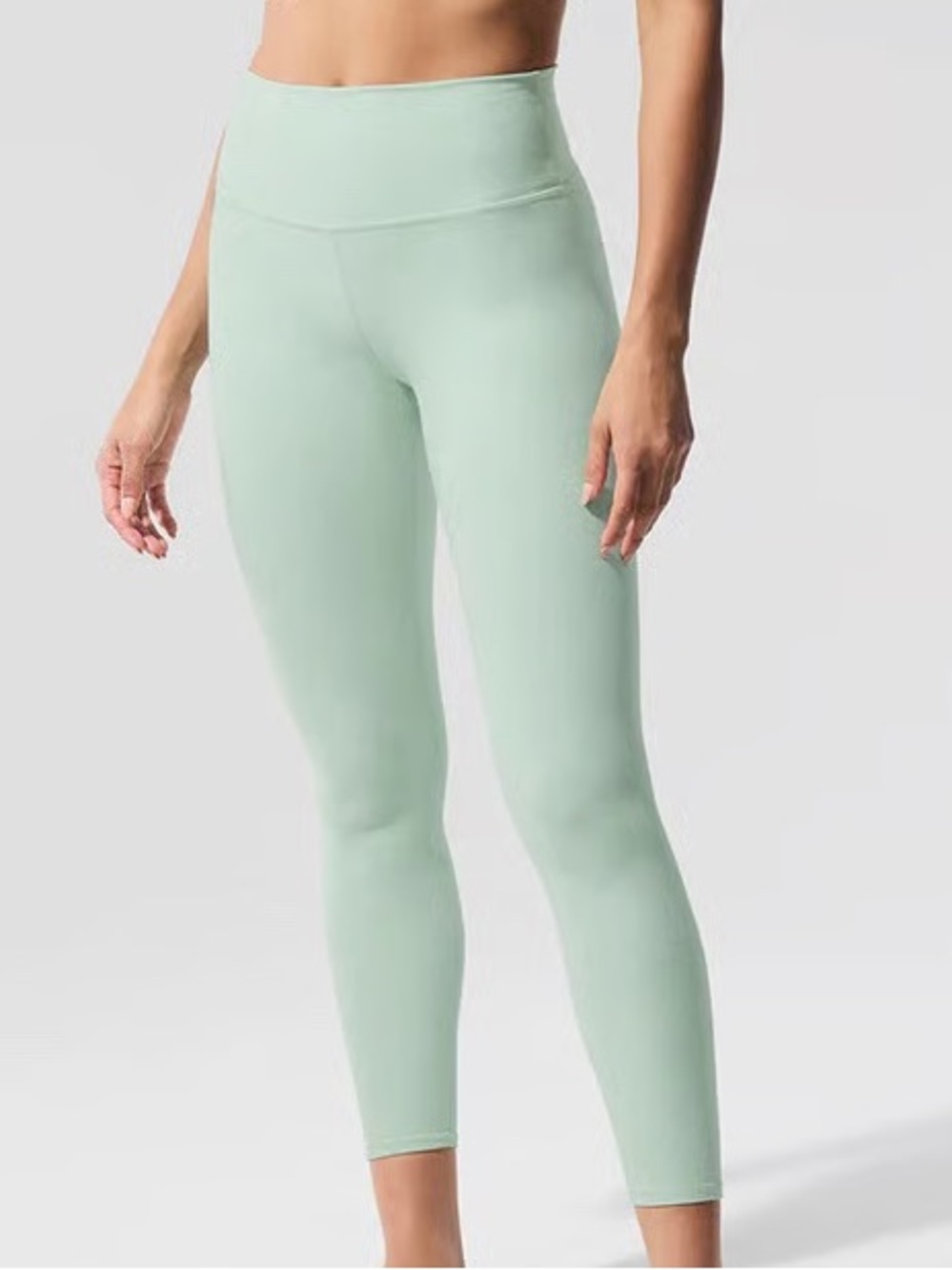 Alo “Spearmint” Alosoft 7/8 Leggings